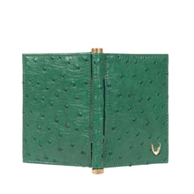 Load image into Gallery viewer, Bartoli W2 Green Leather Card Holder