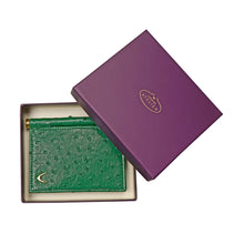 Load image into Gallery viewer, Bartoli W2 Green Leather Card Holder