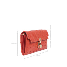 Load image into Gallery viewer, Bartoli W4 Red Leather Sling Wallet
