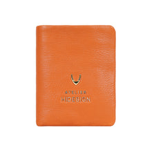 Load image into Gallery viewer, Callas W3 Orange Leather Bi-Fold Wallet