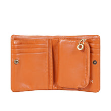 Load image into Gallery viewer, Callas W3 Orange Leather Bi-Fold Wallet