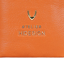 Load image into Gallery viewer, Callas W3 Orange Leather Bi-Fold Wallet