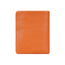Load image into Gallery viewer, Callas W3 Orange Leather Bi-Fold Wallet
