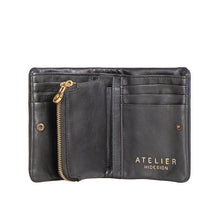 Load image into Gallery viewer, Callas W3 Black Leather Bi-Fold Wallet