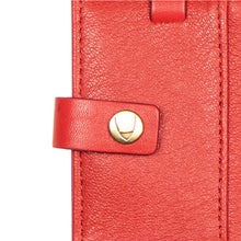 Load image into Gallery viewer, Callas Red Leather Luggage Tag