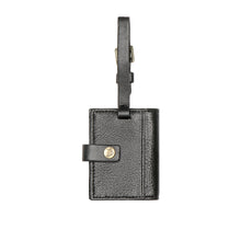 Load image into Gallery viewer, Callas Black Leather Luggage Tag