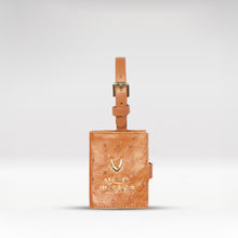 Load image into Gallery viewer, Bartoli Tan Leather Luggage Tag