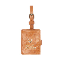 Load image into Gallery viewer, Bartoli Tan Leather Luggage Tag