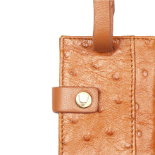 Load image into Gallery viewer, Bartoli Tan Leather Luggage Tag