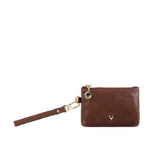 Load image into Gallery viewer, Merry Brown Leather Wrist Pouch