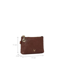 Load image into Gallery viewer, Merry Brown Leather Wrist Pouch