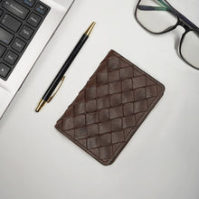 Load image into Gallery viewer, La Plata W2 Dark Brown Leather Card Holder