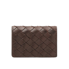 Load image into Gallery viewer, La Plata W2 Dark Brown Leather Card Holder