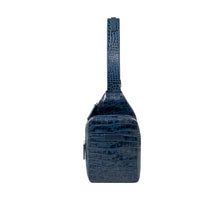 Load image into Gallery viewer, Heathrow-01 Blue Leather Crossbody