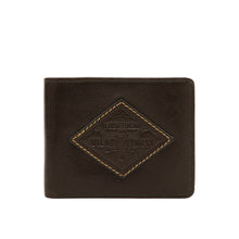 Load image into Gallery viewer, Fort Worth W5 Green Leather Bi-Fold Wallet