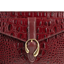 Load image into Gallery viewer, Blisse Red Leather Sling Bag