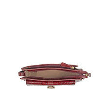 Load image into Gallery viewer, Blisse Red Leather Sling Bag