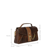 Load image into Gallery viewer, Manon Brown Leather Sling Bag