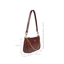 Load image into Gallery viewer, Sophi Red Leather Bucket Bag