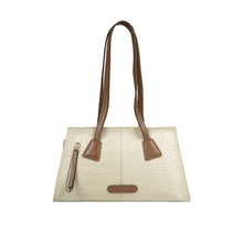 Load image into Gallery viewer, Ee Spruce 03-M White Leather Shoulder Bag