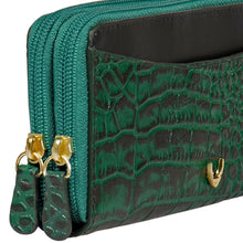 Load image into Gallery viewer, EE LILAC W1-M DBLE ZIP AROUND WALLET