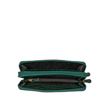 Load image into Gallery viewer, EE LILAC W1-M DBLE ZIP AROUND WALLET