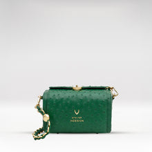 Load image into Gallery viewer, Coral-02 Green Leather Shoulder Bag