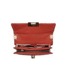 Load image into Gallery viewer, Coral-04 Red Leather Shoulder Bag