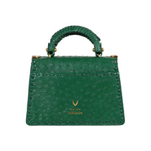 Load image into Gallery viewer, Coral-04 Green Leather Shoulder Bag