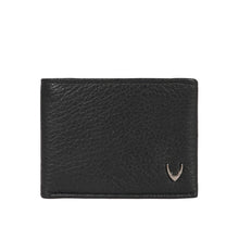 Load image into Gallery viewer, Milos W2 Black Leather Bi-Fold Wallet