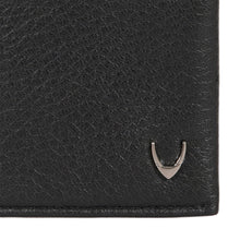 Load image into Gallery viewer, Milos W2 Black Leather Bi-Fold Wallet