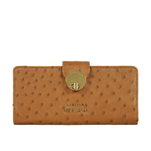 Load image into Gallery viewer, Coral W5 Tan Leather Bi-Fold Wallet