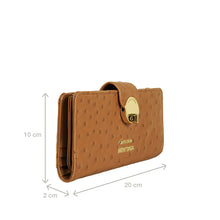 Load image into Gallery viewer, Coral W5 Tan Leather Bi-Fold Wallet