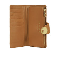 Load image into Gallery viewer, Coral W5 Tan Leather Bi-Fold Wallet