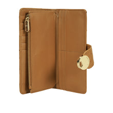Load image into Gallery viewer, Coral W5 Tan Leather Bi-Fold Wallet