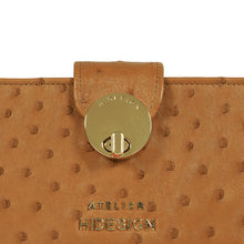 Load image into Gallery viewer, Coral W5 Tan Leather Bi-Fold Wallet