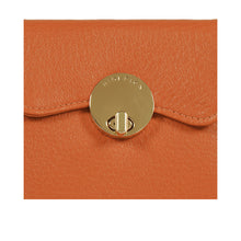 Load image into Gallery viewer, Milos W4 Orange Leather Bi-Fold Wallet