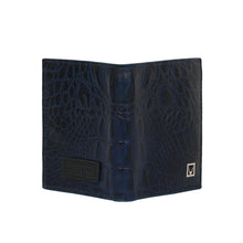 Load image into Gallery viewer, Ritz W1 Blue Leather Bi-Fold Wallet