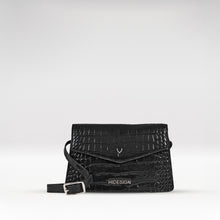Load image into Gallery viewer, Sovera 02 Black Leather Shoulder Bag