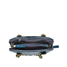 Load image into Gallery viewer, Copacabana 01 Blue Leather Shoulder Bag