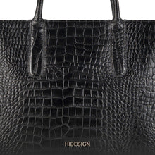 Load image into Gallery viewer, Arlette 02 Black Leather Shoulder Bag