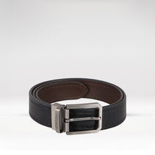 Load image into Gallery viewer, Pique Aldo Men's Brown Reversible Leather Belt