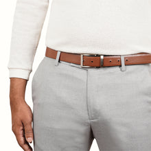 Load image into Gallery viewer, PAROS ALEX 01-MEN-BLACK-REVERSIBLE BELT