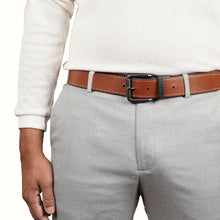 Load image into Gallery viewer, KOS ALANZO 02-MEN-BROWN-REVERSIBLE BELT
