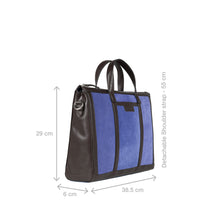Load image into Gallery viewer, Ninon 01 Purple Leather Messenger Bag