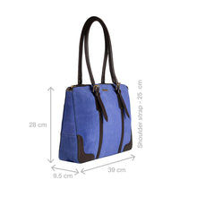 Load image into Gallery viewer, Ninon 02 Purple Leather Shoulder Bag