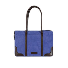 Load image into Gallery viewer, Ninon 02 Purple Leather Shoulder Bag