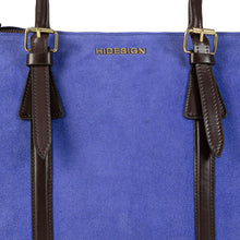 Load image into Gallery viewer, Ninon 02 Purple Leather Shoulder Bag