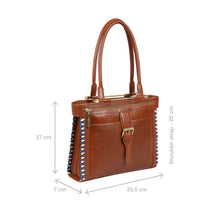 Load image into Gallery viewer, Gracie 01 Brown Leather Shoulder Bag