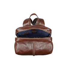 Load image into Gallery viewer, Mj 01 Tan Leather Backpack